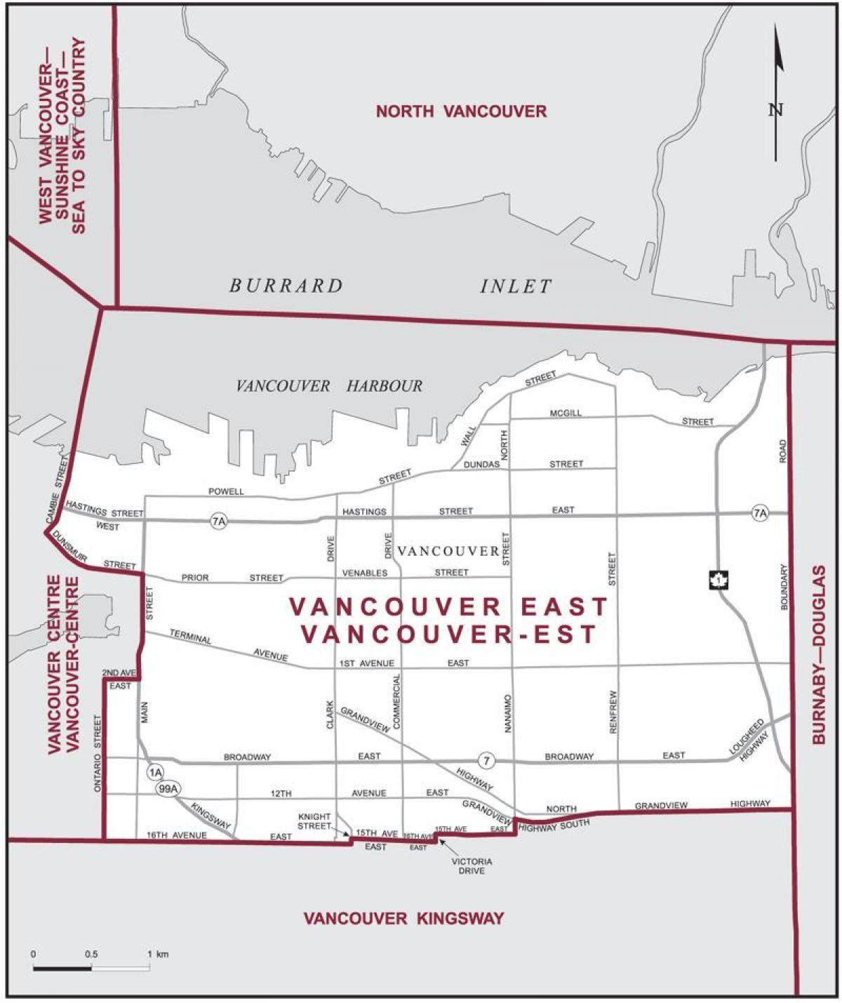 Kart Şərqi-Vancouver 