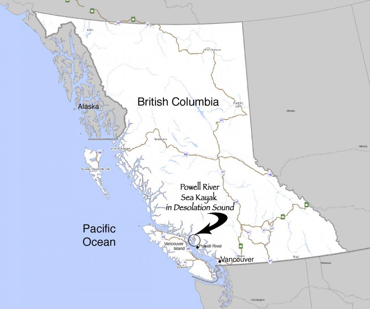 Kart British Columbia