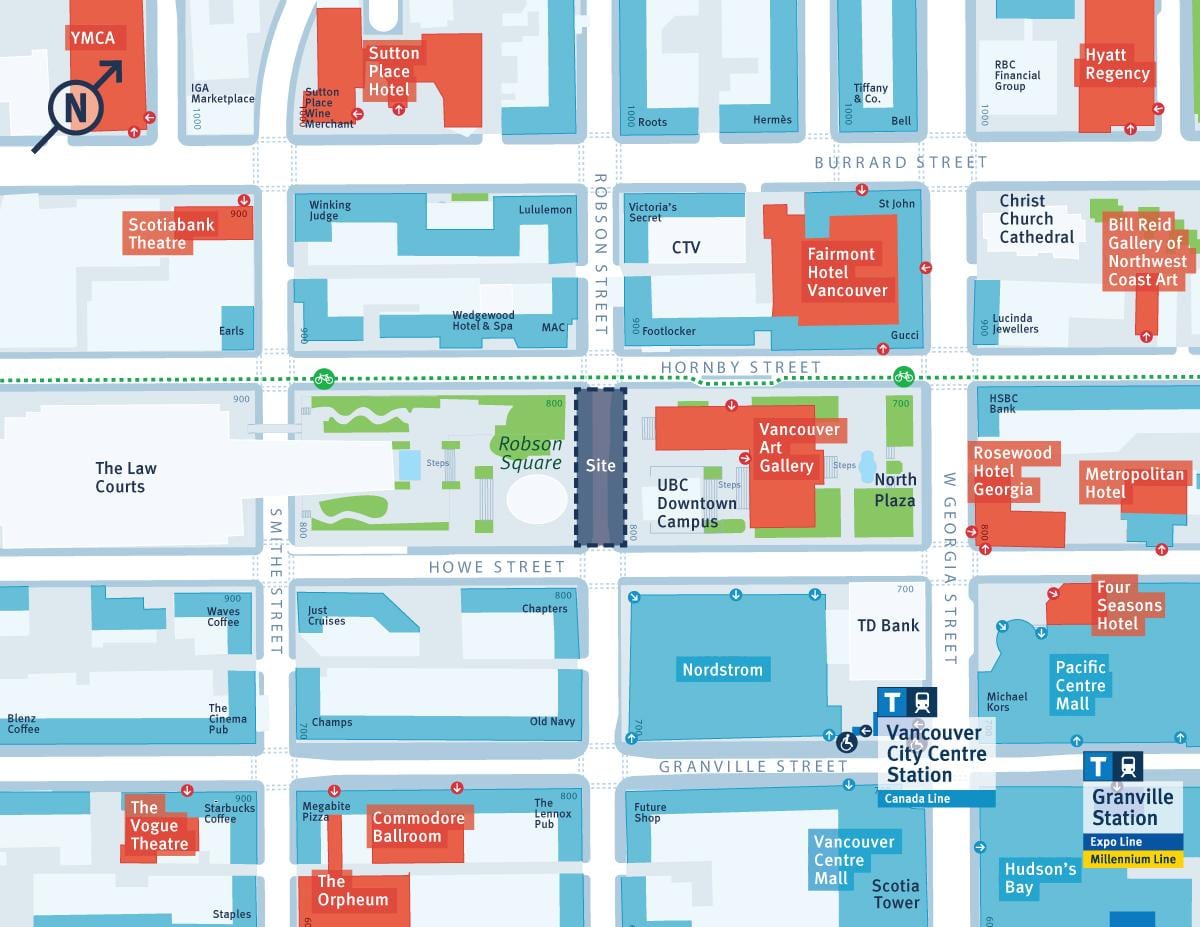 kart küçəsi Робсон Vancouver