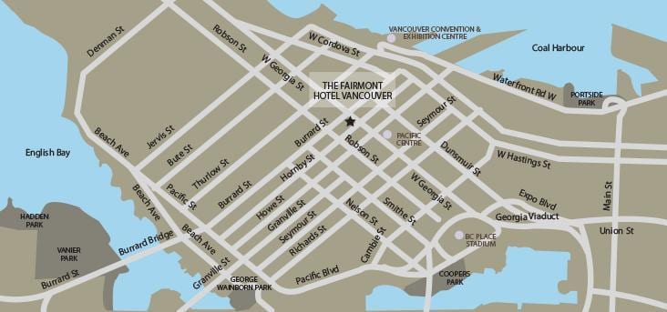 Kart gediş-gəliş Vancouver