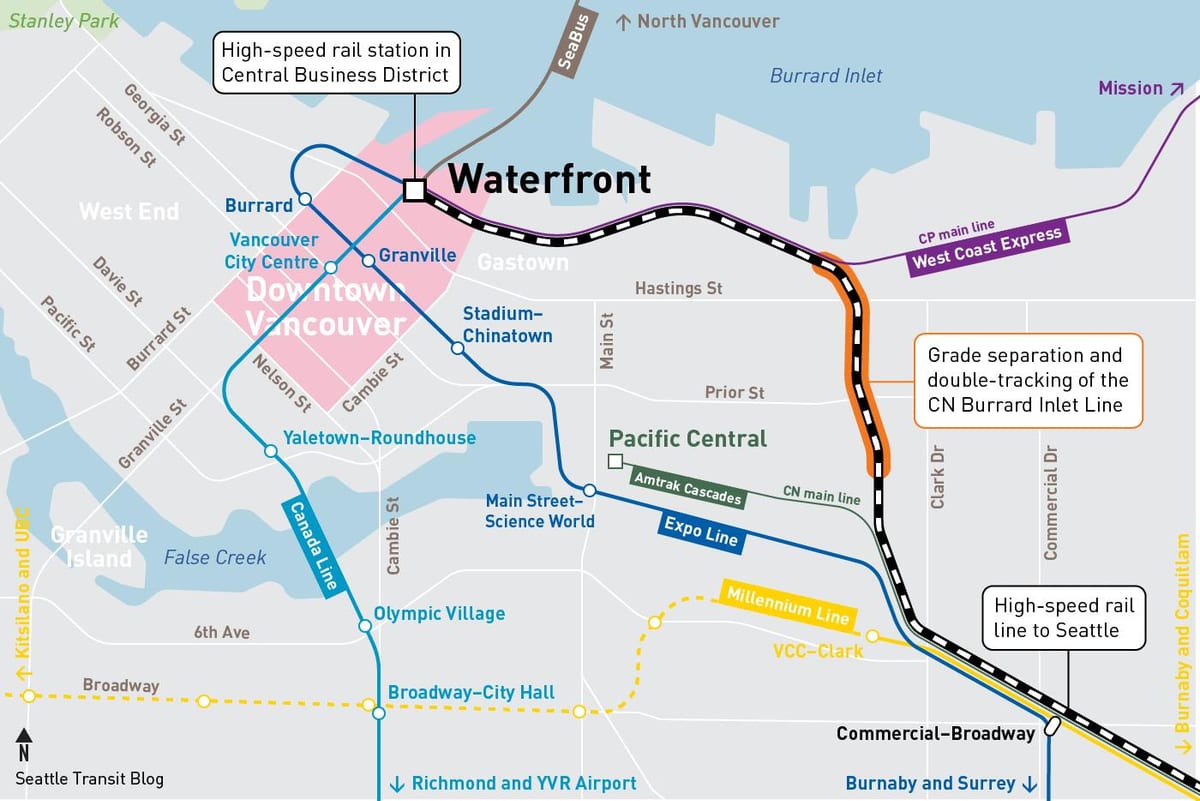 Kart hovuz vağzalının Vancouver