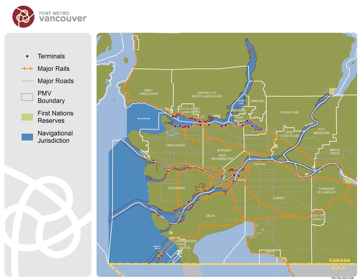 Kart limanına metro Vancouver