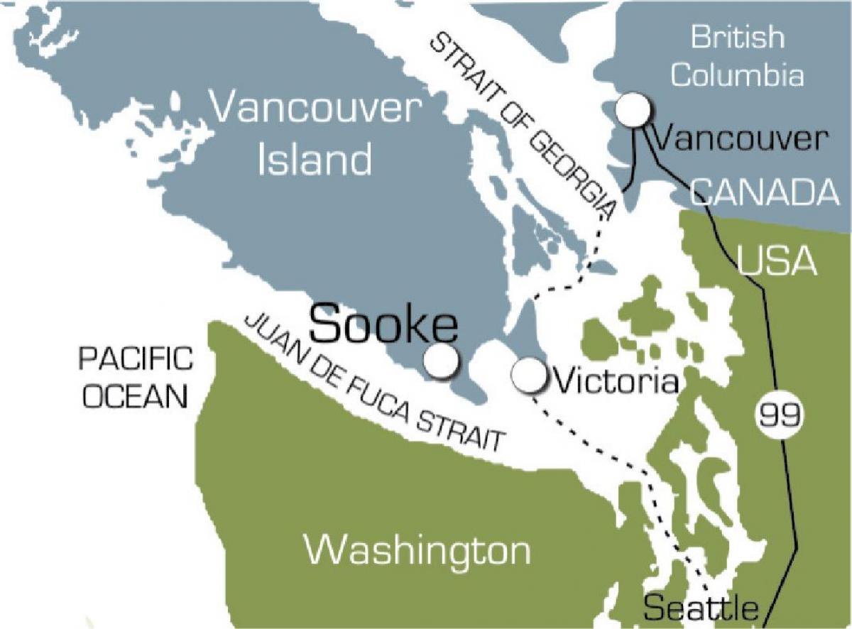 Kart суке Vancouver ısland 