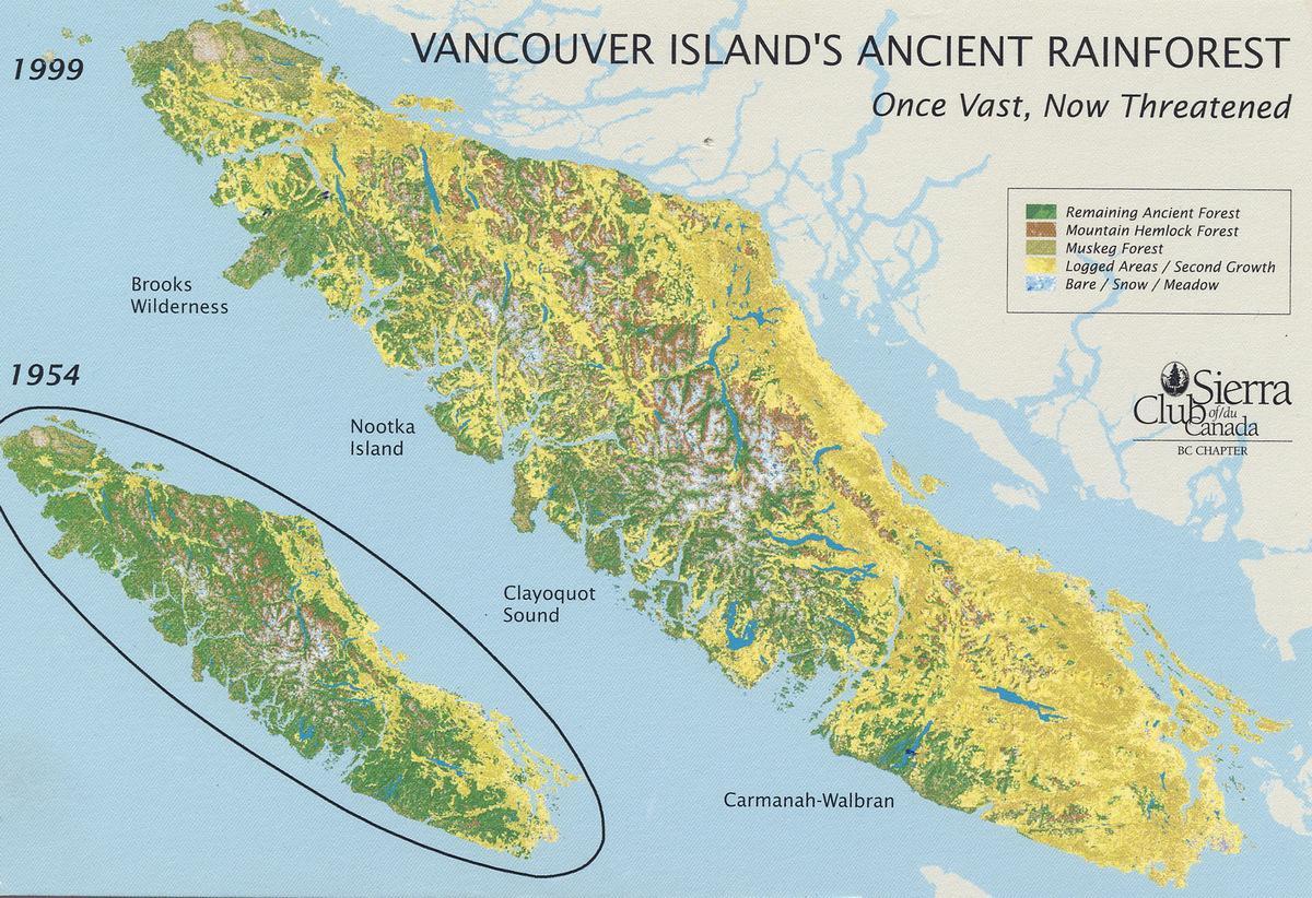 tropik ada Vancouver xəritəsi