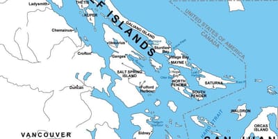 Kart Şimali Fars körfəzində ada 
