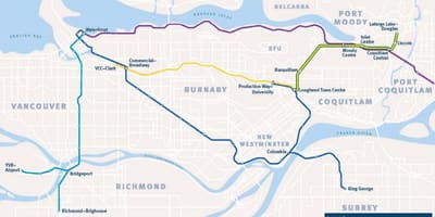 Kart Бернаби metro
