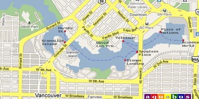 Kart аквабус Vancouver