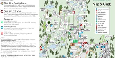 Bağlar бучарт xəritə ada Vancouver 