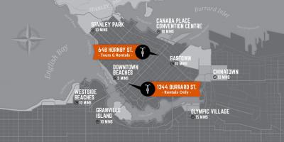 Kart dövrü və rəhbərliyi adaları Vancouver 
