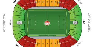E. ə Yer xəritədə stadionu 