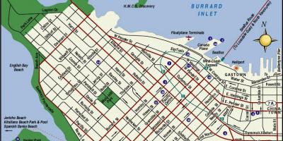 Vancouver bc yerləri xəritəsi