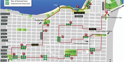 Kart Китсилано Vancouver