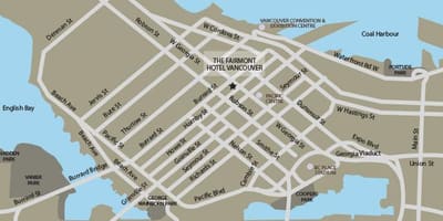Kart gediş-gəliş Vancouver