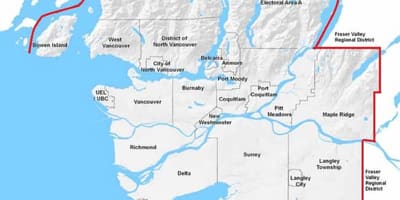 Metro Xəritəsi Vancouver 