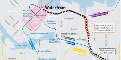 Kart hovuz vağzalının Vancouver