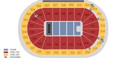Rogers Arena qapısı xəritə