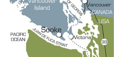 Kart суке Vancouver ısland 