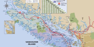Ada yolları Vancouver xəritəsi