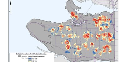 Yaşadığım Vancouver GIS xəritə